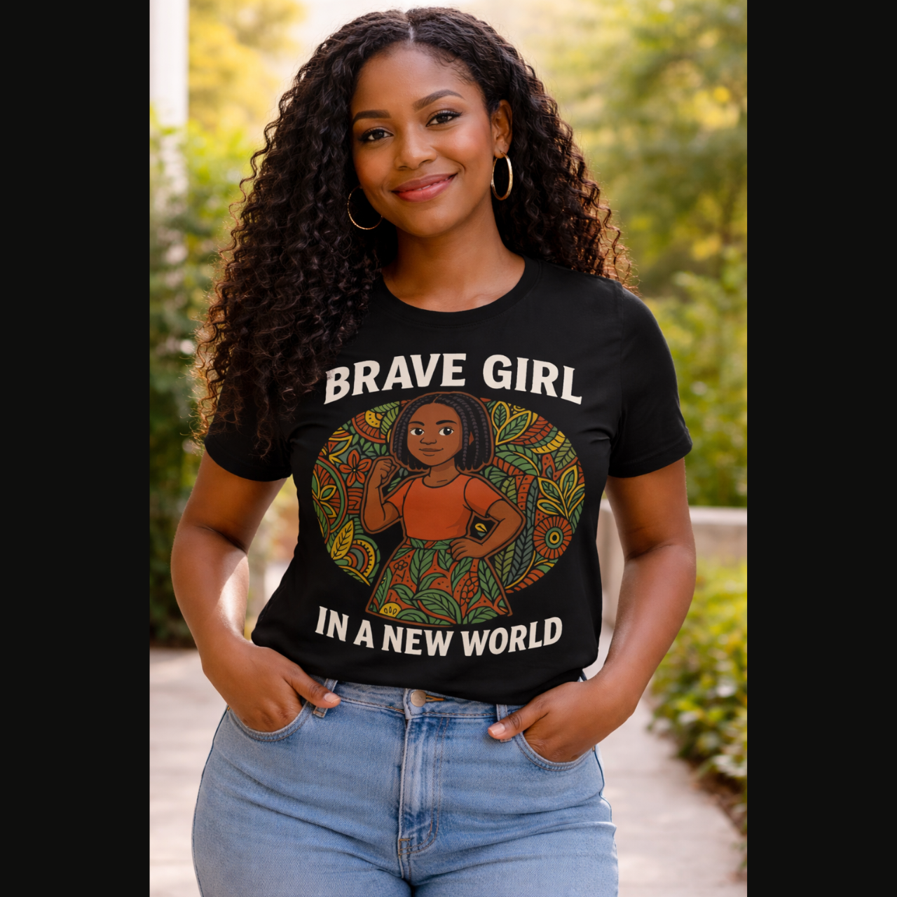 Brave Girl in a New World - Women's Graphic Tee