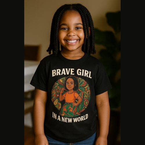 Brave Girl in a New World - Youth Graphic Tee