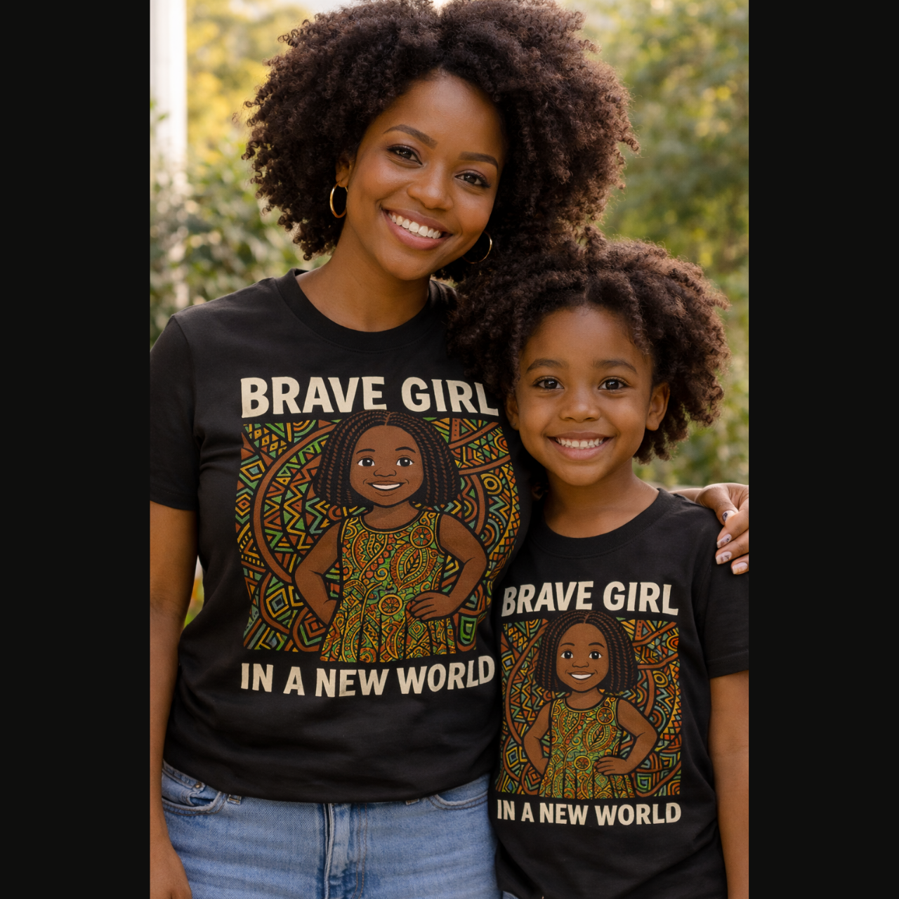 Brave Girl in a New World - Youth Graphic Tee